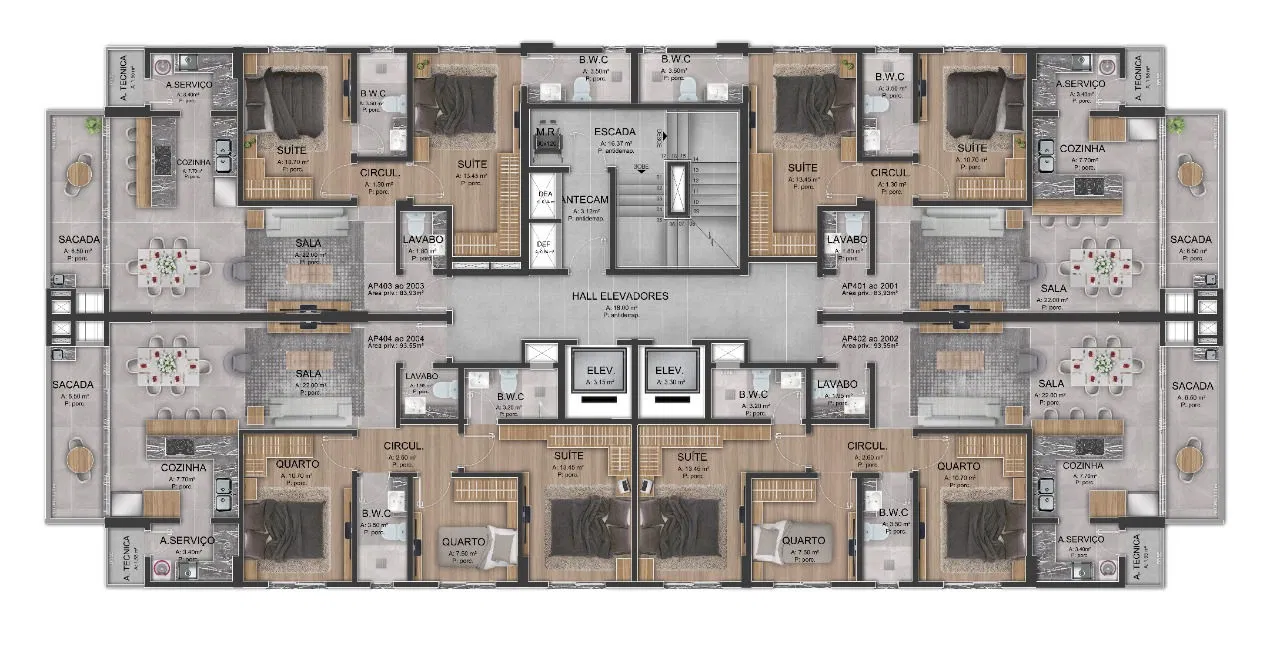 Apartamento, 2 quartos, 83 m² - Foto 25