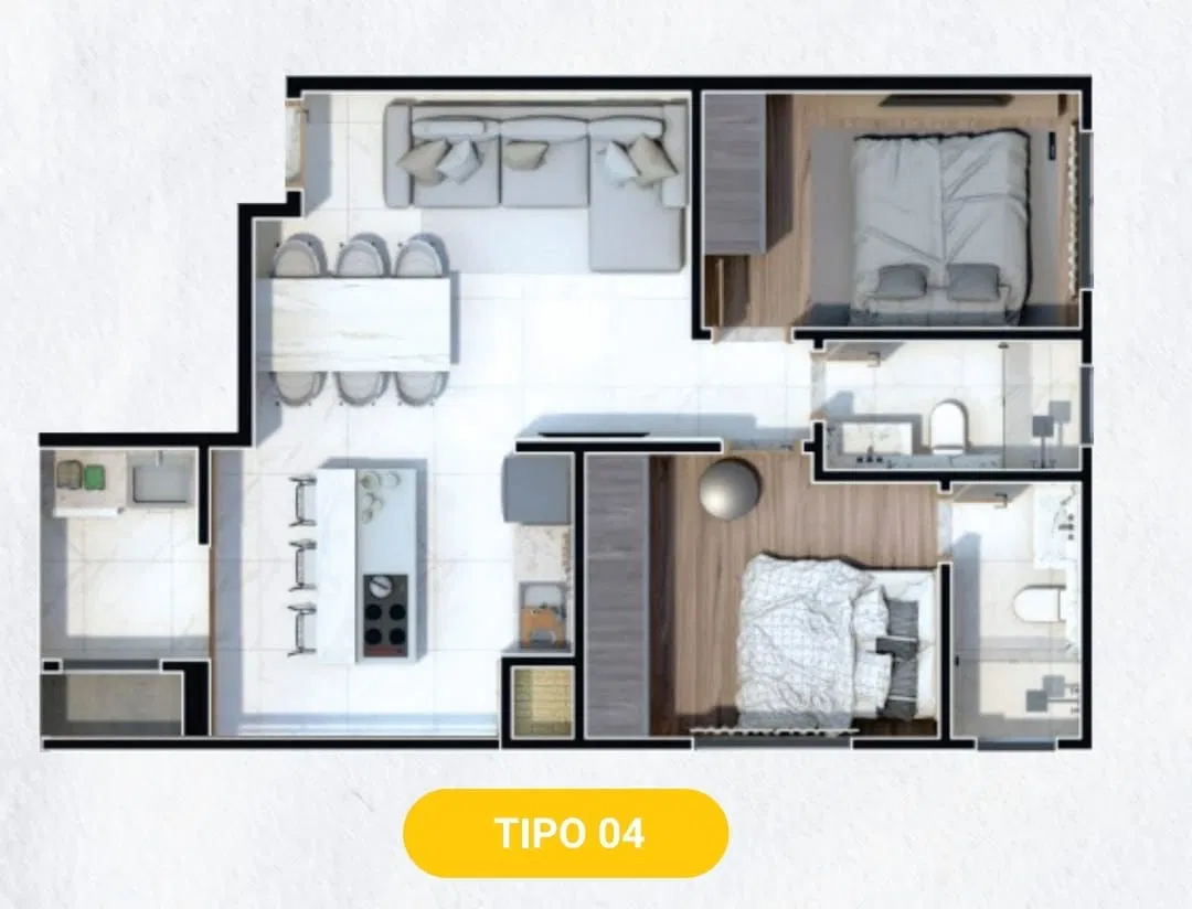 Apartamento, 2 quartos, 62 m² - Foto 30