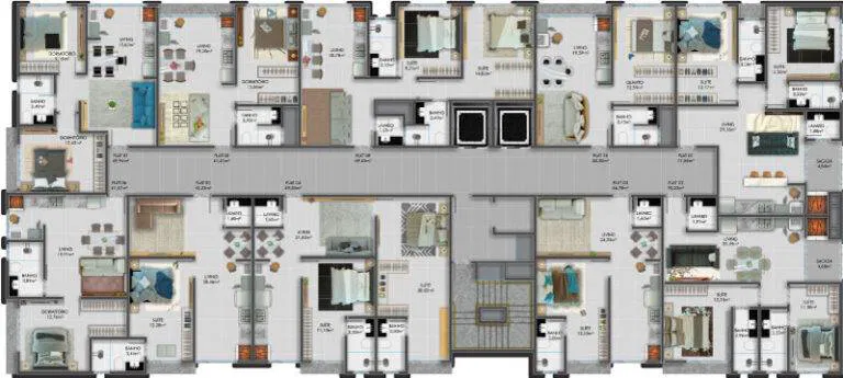 Apartamento, 1 quarto, 36 m² - Foto 21